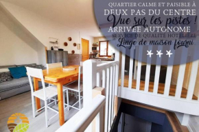 ⁂⁂DUPLEX CLEDICIHOME renovated! QUIET AREA // 2 steps from the center / PRIVATE PARKING⁂⁂